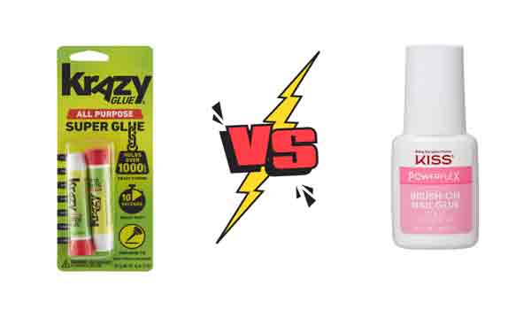 Krazy Glue vs Nail Glue