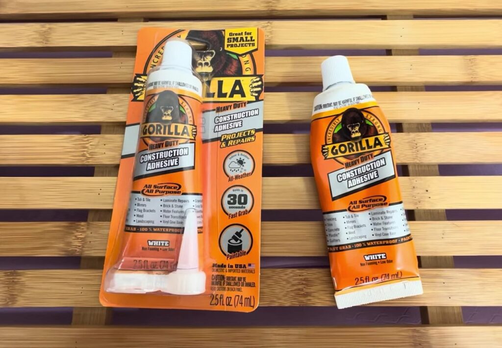 Gorilla Heavy Duty Construction Adhesive Review :DIY CRAFT